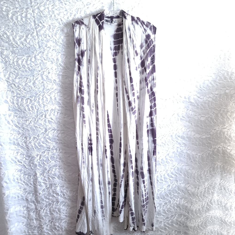 Dalia Tye Dye Duster Vest